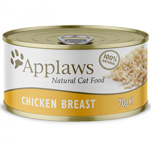 Applaws Cat Chicken Breast konservi kaķiem Vista buljonā 70g