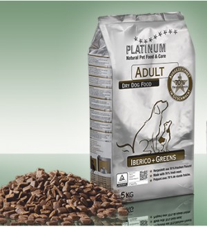 Platinum Dog Adult Iberico & Greens sausā barība suņiem Ibērijas cūkgaļa 5kg