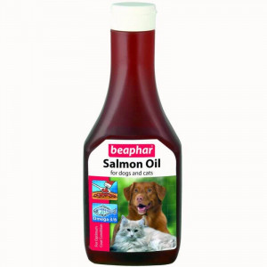 Beaphar Salmon Oil vitamīni dzīvniekiem Laša eļļa 425ml