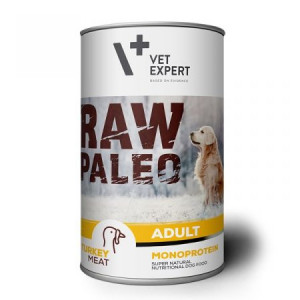 Raw Paleo Monoprotein Adult suņu konservi Tītars 400g