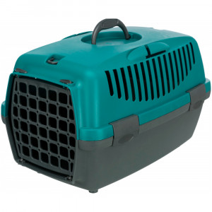 Trixie Capri Box XS suņu, kaķu transportēšanas konteiners 32x31x48cm līdz 6kg Dark Green