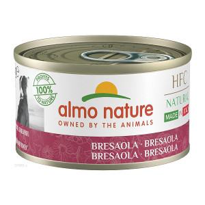 Almo Nature HFC Bresaola konservi suņiem Bresaola auksti kūpināta gaļa 95g