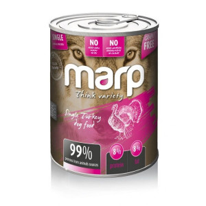 Marp Dog Variety Single Turkey konservi suņiem Tītars 400g
