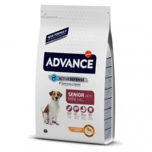 Advance Dog MINI SENIOR 8+ sausā suņu barība Vista, rīsi 7kg
