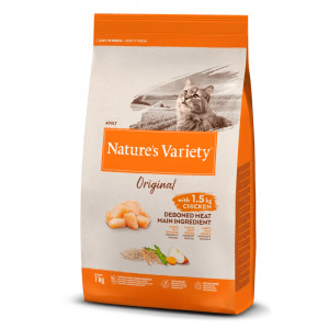 Nature's Variety Cat Original Chicken sausā barība kaķiem Vista 7kg