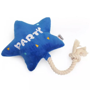 Camon rotaļlieta suņiem Plīša zvaigzne ar virvi Party 30cm