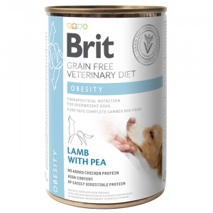 Brit Veterinary Diet GF konservi suņiem OBESITY 400g
