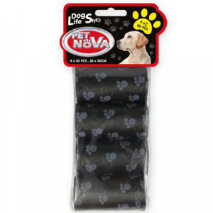 Pet Nova suņu higiēnas maisiņi Black 80gb