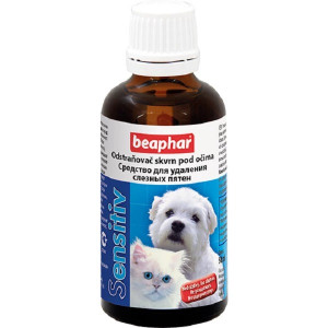Beaphar Sensitive līdzeklis asaras traipu noņemšanai ap acīm suņiem, kaķiem 50ml