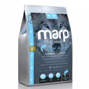 Marp Dog Natural Senior Light sausā barība suņiem Zivis 2kg
