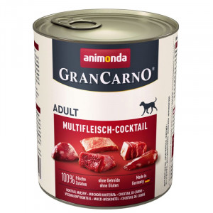 Animonda GranCarno konservi suņiem Gaļas kokteilis 800g