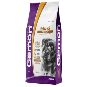 GEMON DOG MAXI CHICKEN & RICE sausā suņu barība Vista, rīsi 15kg