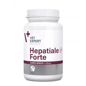 VETEXPERT HEPATIALE FORTE LARGE BREED papildbarība suņiem Aknu darbība 550mg N40