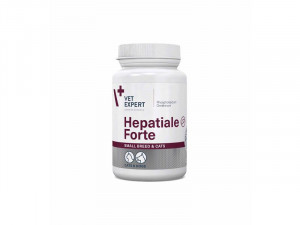 Hepatiale Forte Small Breed & Cats papildbarība mazo šķirņu suņiem un kaķiem aknu darbības atjaunošanai 170mg N40