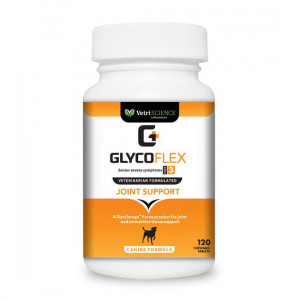 GLYCOFLEX ® Plus III papildbarība suņiem Glikozamīns, hondroitīns ar pretsāpju vielām N120