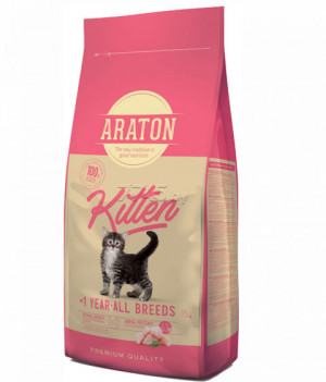 Araton KITTEN sausā barība kaķēniem Vista 1.5kg