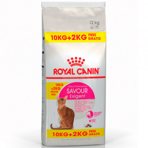 BONUS! Royal Canin FHN EXIGENT SAVOUR sausā kaķu barība 10+2kg