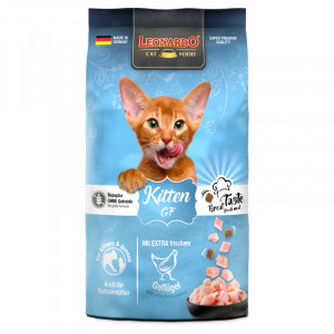 Leonardo KITTEN GF bezgraudu sausā barība kaķēniem Vista 1.8kg