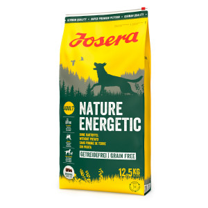 JOSERA NATURE ENERGETIC bezgraudu sausā barība suņiem Mājputnu gaļa 12.5kg