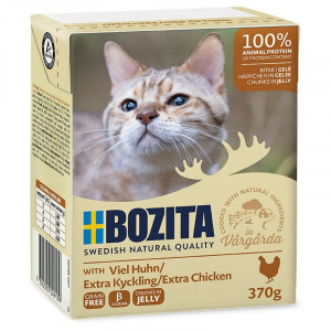 BOZITA CAT CHICKEN JELLY konservi kaķiem Vista želējā 370g