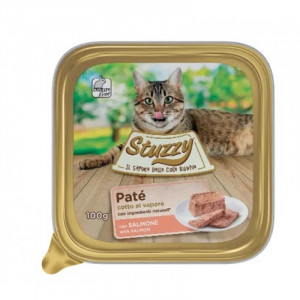 STUZZY CAT PATE SALMON konservi kaķiem Pastete ar lasi 100g