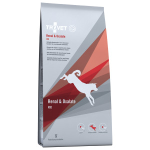 TROVET DOG RENAL & OXALATE RID sausā suņu barība 3kg