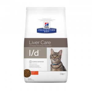 HILLS PD LIVER CARE L/D sausā kaķu barība Vista 1.5kg