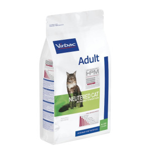 VIRBAC HPM CAT ADULT NEUTERED sausā kaķu barība 400g