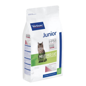 VIRBAC HPM CAT JUNIOR NEUTERED sausā kaķu barība 1.5kg