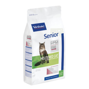 VIRBAC HPM CAT SENIOR NEUTERED sausā kaķu barība 400g