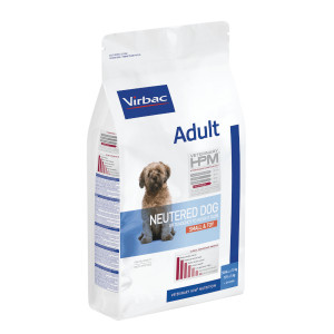 VIRBAC HPM DOG ADULT NEUTERED S/TOY sausā suņu barība 400g