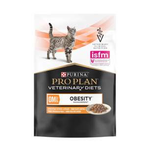 Pro Plan VET CAT OM St/Ox OBESITY MANAGEMENT konservi kaķiem 10x85g