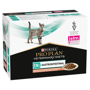 Pro Plan VET CAT EN GASTROINTESTINAL konservi kaķiem Lasis 10x85g