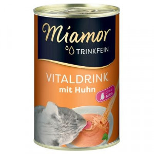 MIAMOR VITALDRINK dzēriens buljons kaķiem ar vistu 135ml