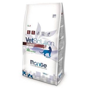 MONGE VETSOLUTION FELINE HEPATIC sausā barība kaķiem 1.5kg