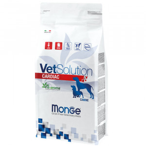 MONGE VETSOLUTION CANINE CARDIAC sausā barība suņiem 2kg