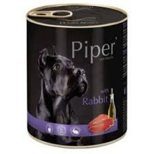 PIPER RABBIT konservi suņiem Trusis 800g