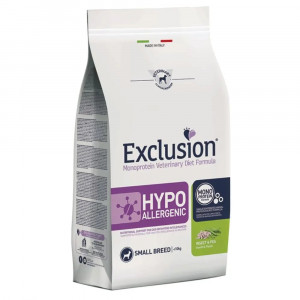 EXCLUSION DOG HYPOALLERGENIC S sausā barība suņiem Insektu proteins, zirņi 2kg