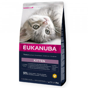 EUKANUBA KITTEN FRESH CHICKEN sausā barība kaķēniem Vista 2kg