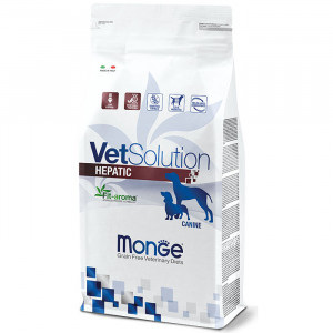 MONGE VETSOLUTION CANINE HEPATIC sausā barība suņiem 12kg