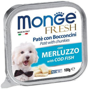 MONGE DOG FRESH suņu konservi pastēte Menca 100g