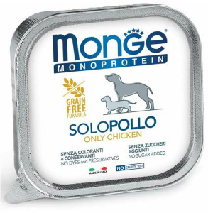 MONGE DOG MONOPROTEIN suņu konservi pastēte Vista 150g