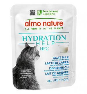 Almo Nature HFC Hydration Help Goat Milk kaķiem Kazas piens 50g