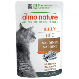 Almo Nature Cat HFC Jelly Sardines konservi kaķiem Sardīnes želejā 55g