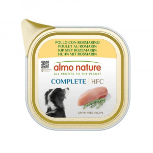 Almo Nature Dog HFC Complete Chicken konservi suņiem Vista 150g