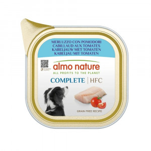 Almo Nature Dog HFC Complete Cod konservi suņiem Menca 150g