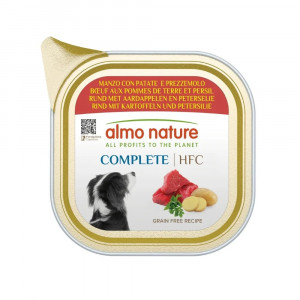 Almo Nature Dog HFC Complete Beef konservi suņiem Liellops 150g