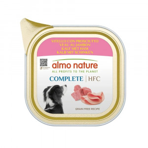 Almo Nature Dog HFC Complete Veal Ham konservi suņiem Liellops, sķiņķis 150g