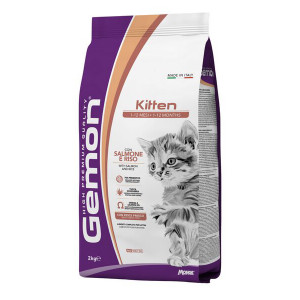 GEMON CAT KITTEN SALMON & RICE sausā barība kaķēniem Lasis, rīsi 2kg