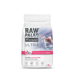 RAW PALEO ULTRA DOG M/L PORK sausā barība suņiem Cūkgaļa 2kg